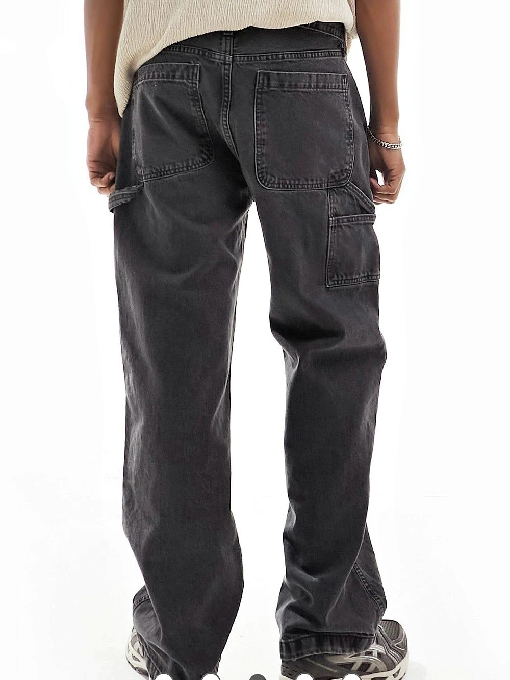 Abercrombie & Fitch double knee carpenter Jeans Relaxed in size 33